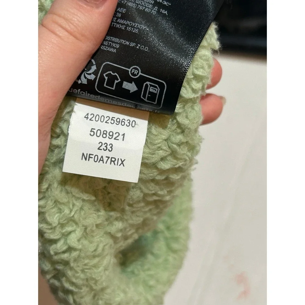 The North Face Kids' Suave Oso Green Winter Fuzzy Headband